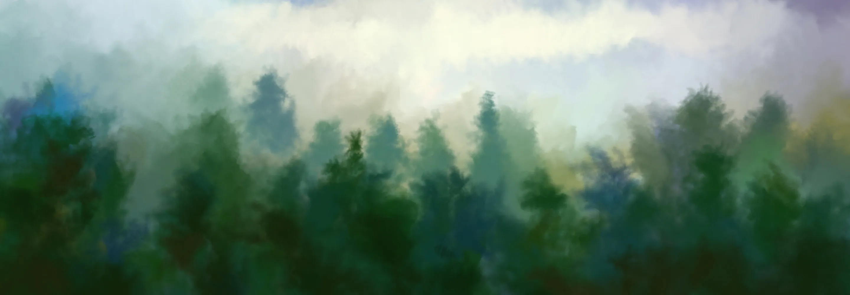 watercolor landscape